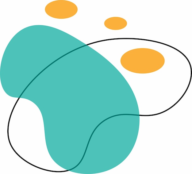 abstrakter Blob
