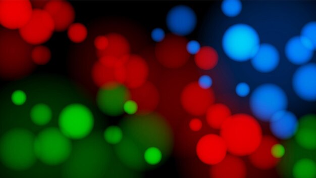 Abstrakter bokeh heller Illustrationshintergrund