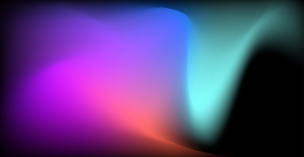Abstrakter bunter blauer rosa orange schwarzer holographischer Maschen-gewellter Beschaffenheitshintergrund eps10 Vektor
