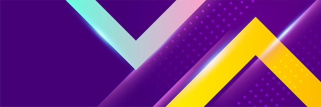 Abstrakter bunter bunter geometrischer Fahnenhintergrund