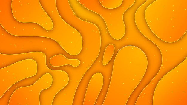 abstrakter bunter papercut Hintergrund