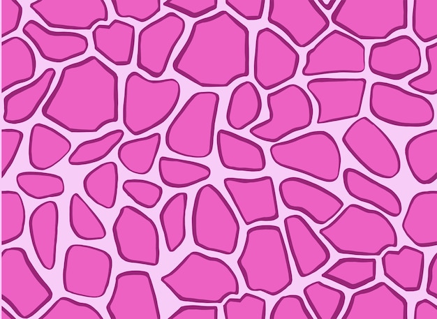 Abstrakter buntglas-mosaik-hintergrund magenta kreise vektor-illustration