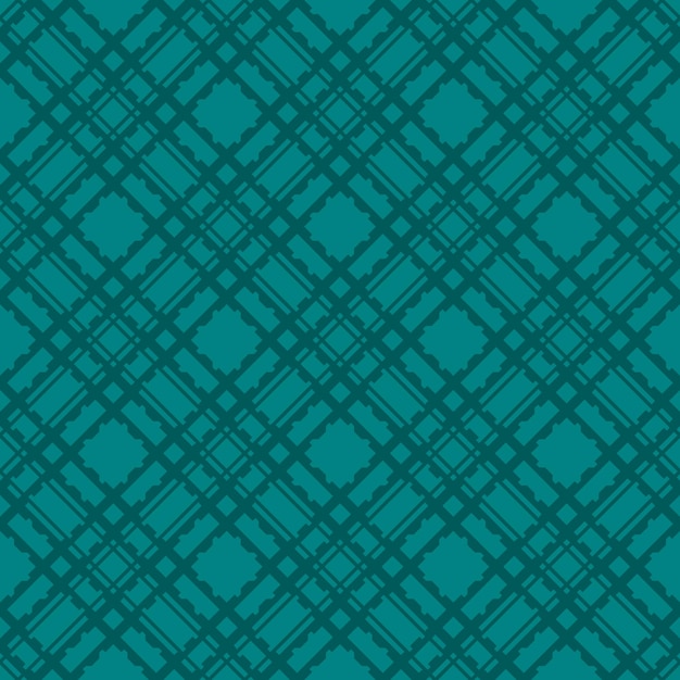 Abstrakter Cyan-Hintergrund mit gestreifter Textur, geometrisches nahtloses Muster