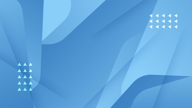 Abstrakter dunkelblauer Hintergrund mit geometrischen Formen Vektorillustration