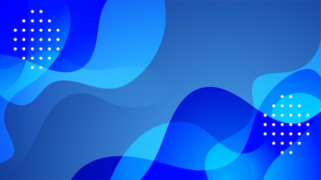 Abstrakter dunkelblauer Hintergrund mit geometrischen Formen Vektorillustration