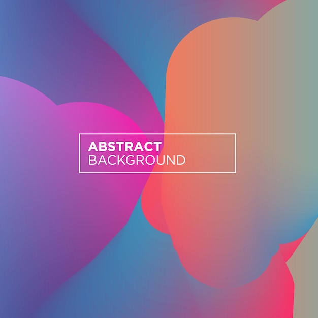 Abstrakter farbenfroher Gradient-Hintergrund