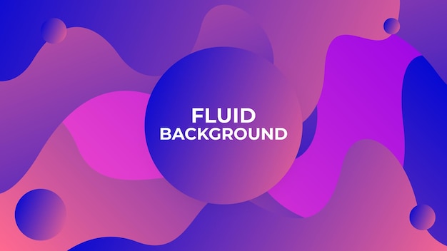 Abstrakter flüssiger Hintergrund mit Gradientstil