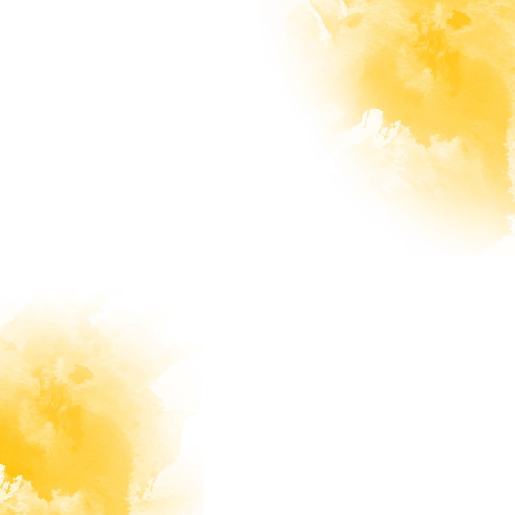 Vektor abstrakter gelber aquarellfleck textur neuer hintergrundvektor