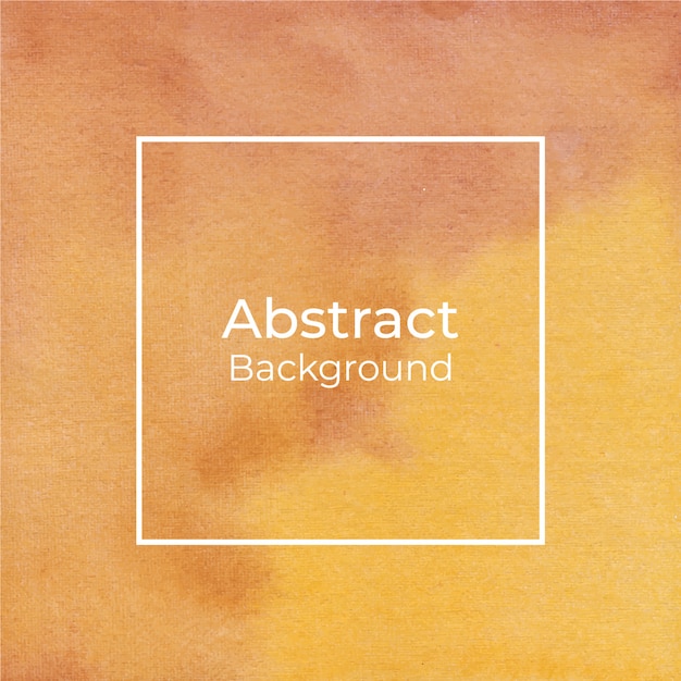 Abstrakter gelber Aquarellhintergrund
