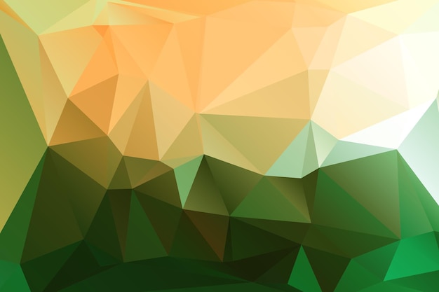 Abstrakter geometrischer hintergrund aus dreieckigen polygonen retro-mosaik-dreieck helles trendiges muster für web-business-vorlage broschüre kartenplakat banner-design
