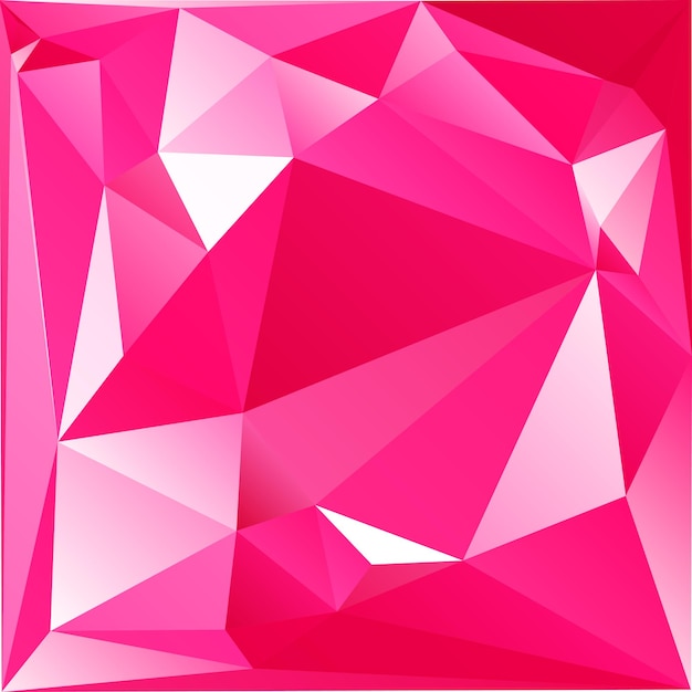 Abstrakter geometrischer Hintergrund aus dreieckigen Polygonen Retro-Mosaik-Dreieck helles trendiges Muster für Web-Business-Vorlage Broschüre Kartenplakat Banner-Design