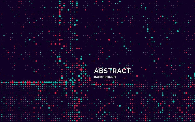 Abstrakter geometrischer hintergrund, bestehend aus kreisen mit unterschiedlichen durchmessern