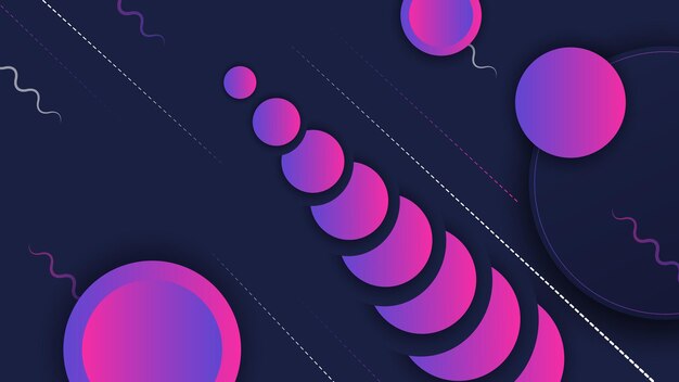 Abstrakter geometrischer Hintergrund