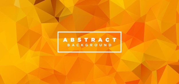 Abstrakter geometrischer, polygonaler Hintergrund, Low-Poly-abstraktes Bannerdesign