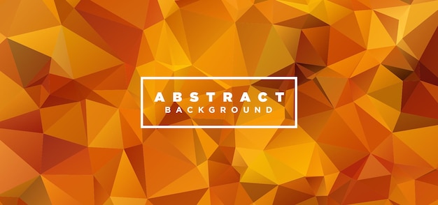 Abstrakter geometrischer, polygonaler Hintergrund, Low-Poly-abstraktes Bannerdesign