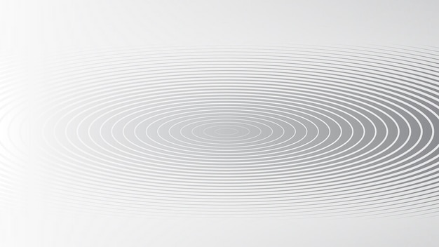 Abstrakter grauer Kreis mit Gradient für Hintergrund oder Präsentation
