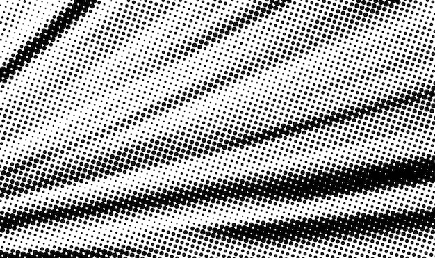 Abstrakter halbtonvektorhintergrund schwarze und weiße punktform