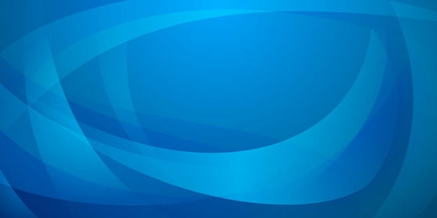 Abstrakter Hintergrund aus geschwungenen Linien in hellblauen Farben