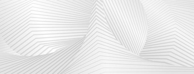 Abstrakter Hintergrund aus Gruppen von Linien in grauen und weißen Farben