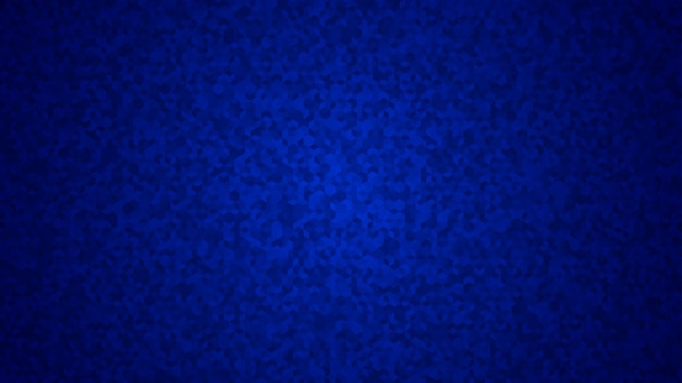 Abstrakter hintergrund aus kleinen isometrischen würfeln in blauen farben