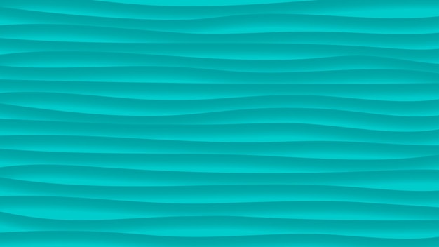 Abstrakter Hintergrund aus Wellenlinien mit Schatten in hellblauen Farben