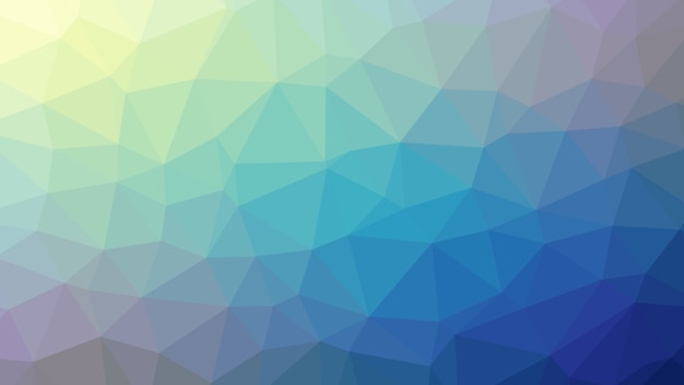 Abstrakter hintergrund-bunte blaue polygon-dreieck-diamanten