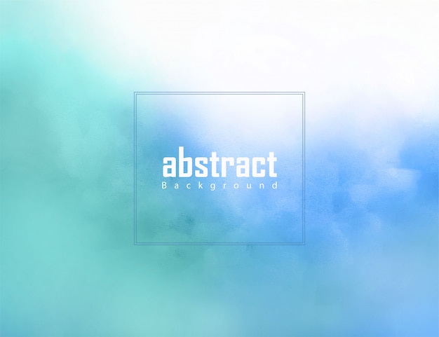 Abstrakter Hintergrund der blauen Aquarellbeschaffenheit
