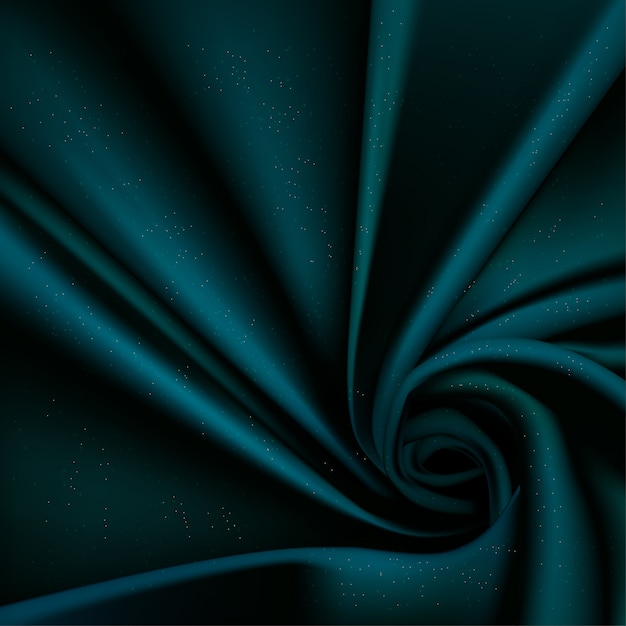 abstrakter Hintergrund des Luxuswellenseidengewebes.
