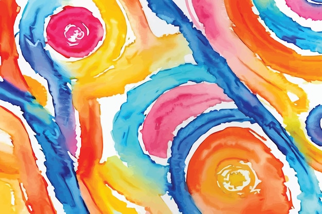 Vektor abstrakter hintergrund in aquarell