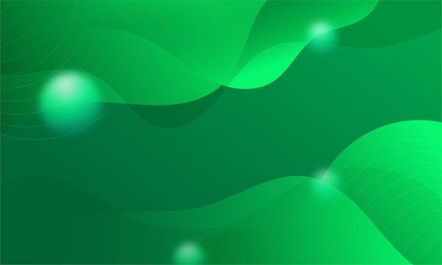 Abstrakter Hintergrund in grüner Farbe Moderner Vektorhintergrund
