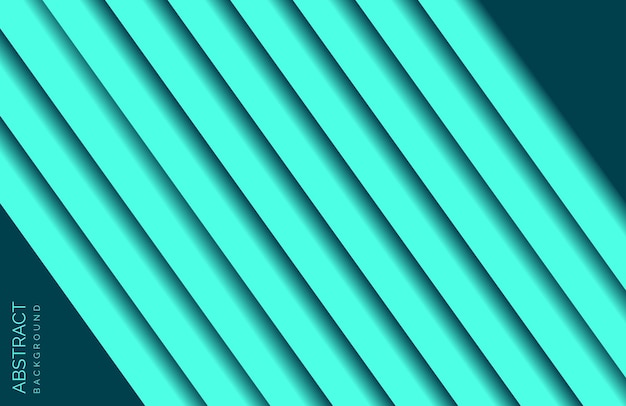 Abstrakter hintergrund mit blauen diagonalen streifen vektorillustration