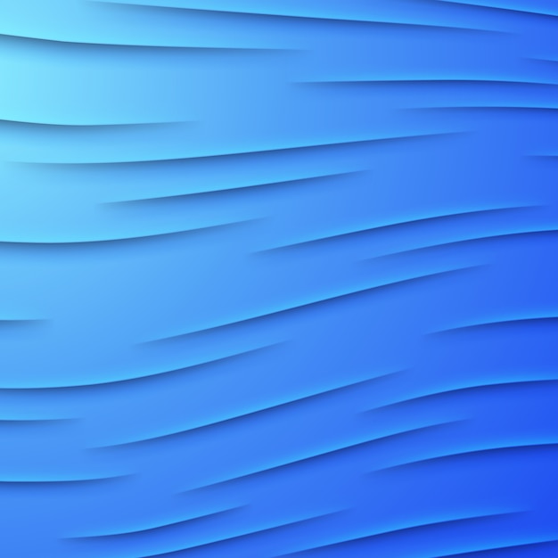 Vektor abstrakter hintergrund mit blauen schichten