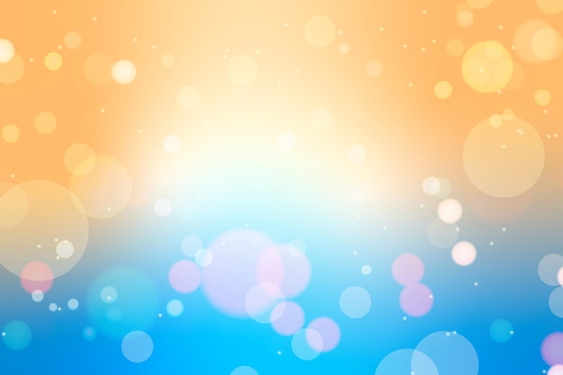 Abstrakter Hintergrund mit bokeh-defokussierten Lichtern