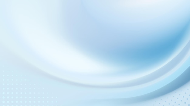 Abstrakter Hintergrund mit fließenden himmelblauen Farbtönen