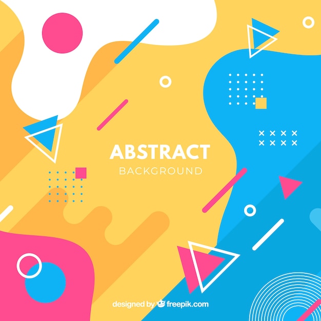 Abstrakter Hintergrund mit geometrischem Design