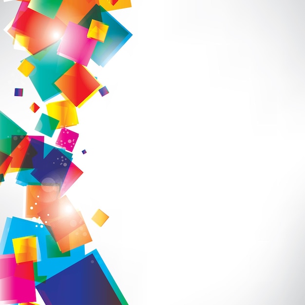 Abstrakter Hintergrund mit geometrischen Formen