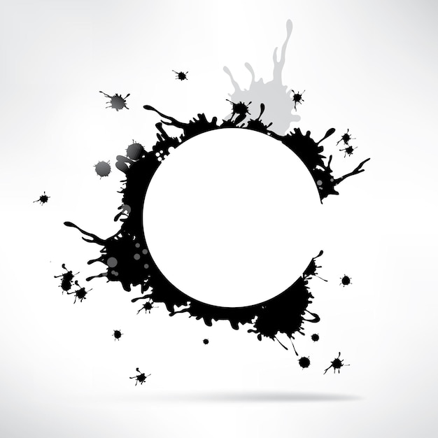 Abstrakter Hintergrund mit Splash