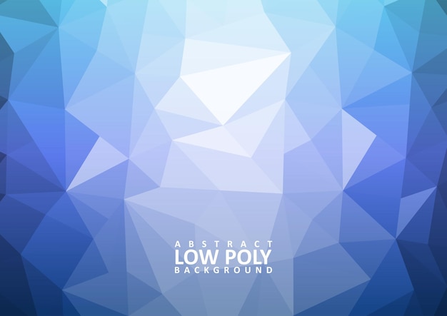 Abstrakter Low-Poly-Hintergrund mit Dreiecksformen