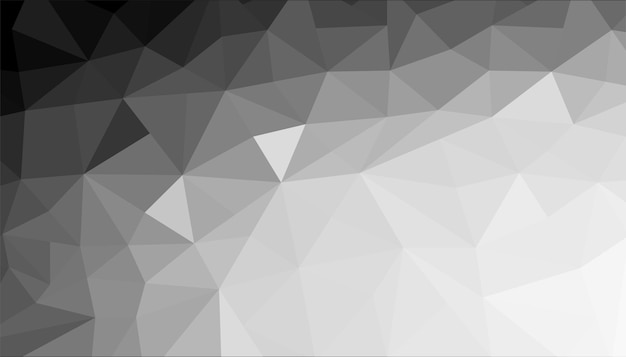 Vektor abstrakter low-poly-hintergrund mit dreiecksformen