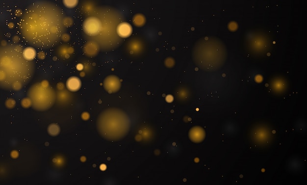 Abstrakter magischer Hintergrund mit bokeh Lichteffekt