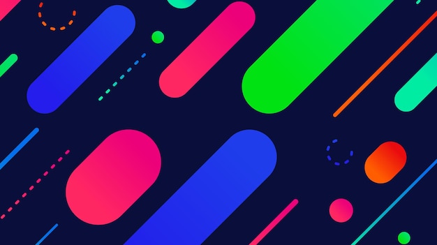 Abstrakter minimaler geometrischer Hintergrund mit Gradient