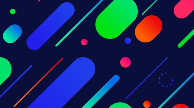 Abstrakter minimaler geometrischer Hintergrund mit Gradient