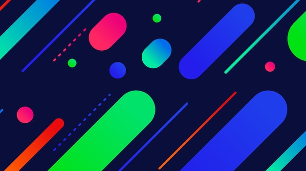 Abstrakter minimaler geometrischer Hintergrund mit Gradient