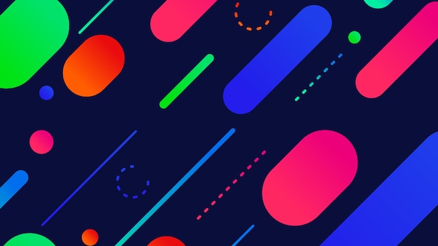 Abstrakter minimaler geometrischer Hintergrund mit Gradient