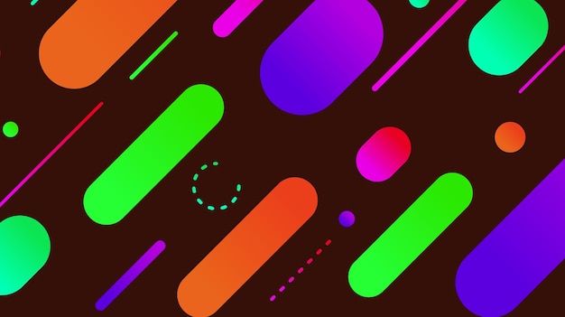 Abstrakter minimaler geometrischer Hintergrund mit Gradient