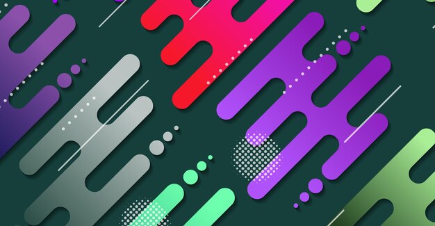 Abstrakter minimaler geometrischer Hintergrund mit Gradient