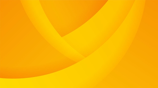 Abstrakter, minimaler orangefarbener und gelber Hintergrund mit geometrischen, kreativen und minimalen Farbverlaufskonzepten für Poster, Banner, Landingpage-Konzeptbild