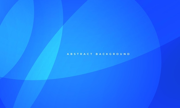 Abstrakter moderner blauer Hintergrund mit mit Runden und Kreiseffekt minimalistischer geometrischer Vektor