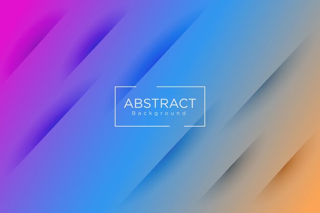 Abstrakter moderner Gradient-Hintergrund mit Wellen oder Vektor-kreativem Hintergrunddesign