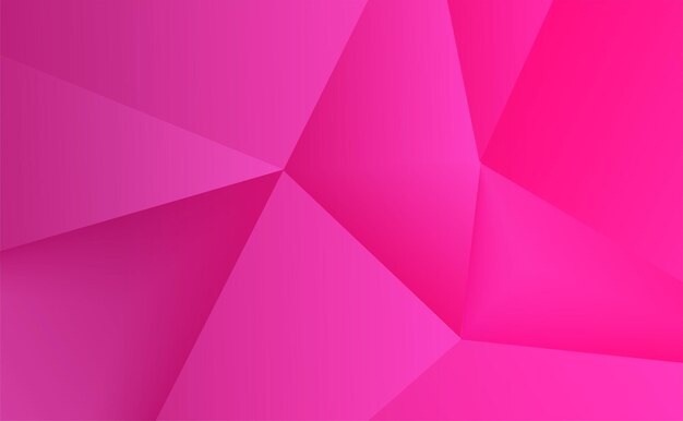 Abstrakter moderner Hintergrund Rosa Polygon-Hintergrundvektor